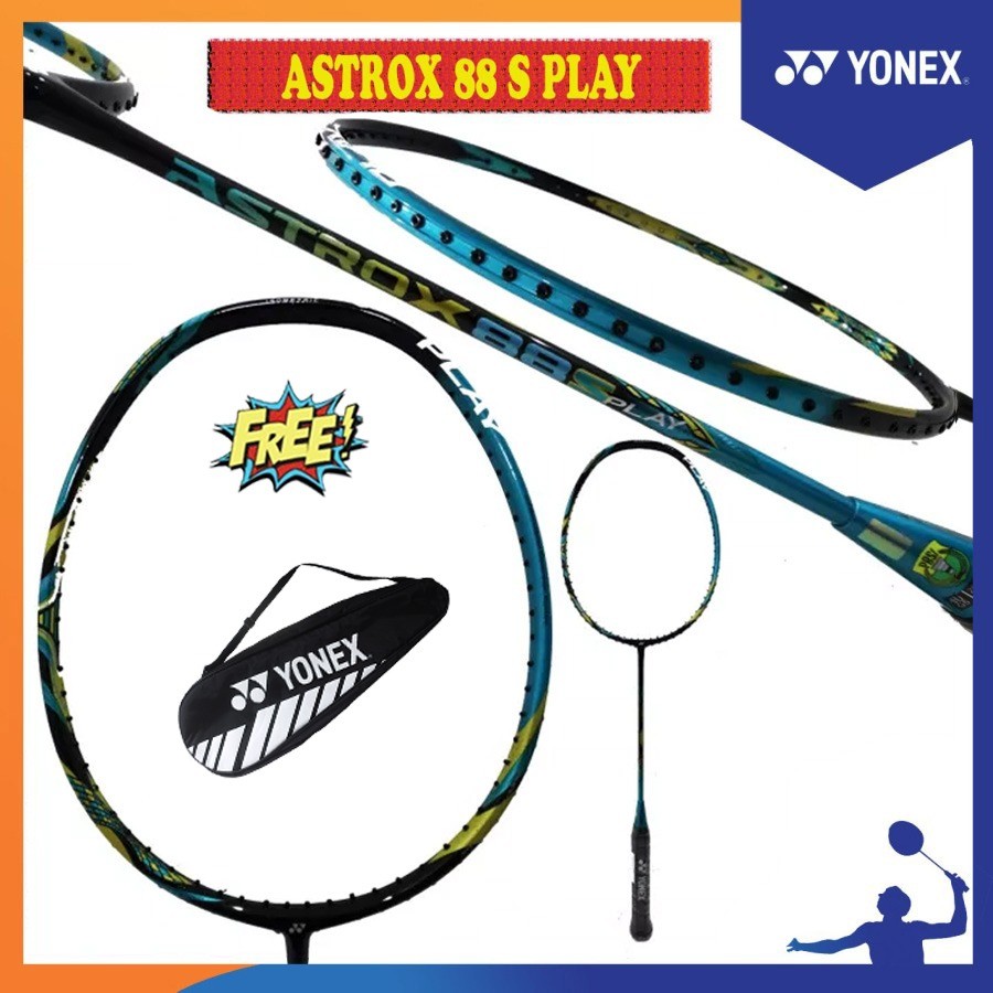 YONEX Raket Badminton YONEX ASTROX 88S PLAY / 88 D PLAY / AS88S-PL 4U-Raket Only ORIGINAL