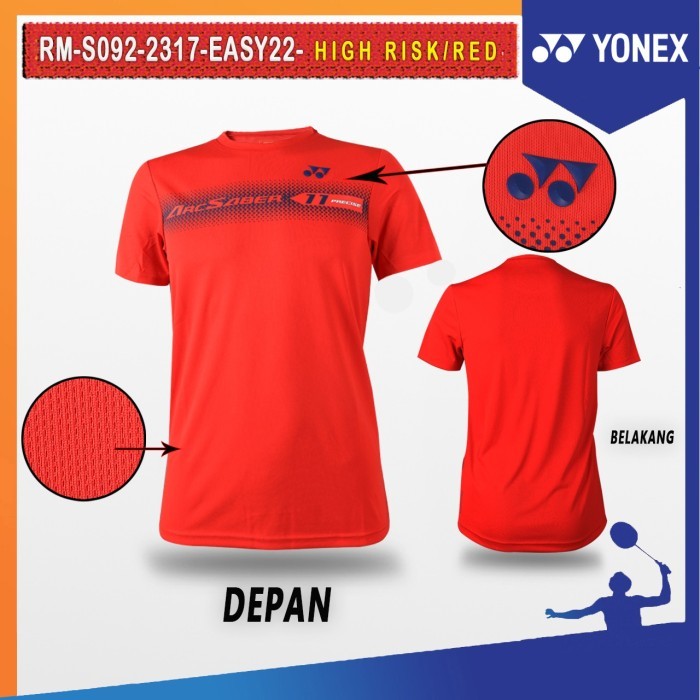 YONEX JERSEY/ KAOS YONEX BADMINTON RM 2317 EASY-22-S ORIGINAL