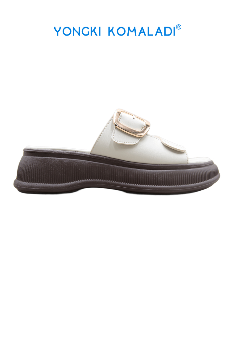 Yongki Komaladi [ ORIGINAL ] YONGKI KOMALADI SANDAL OL-AY473-24 CREAM
