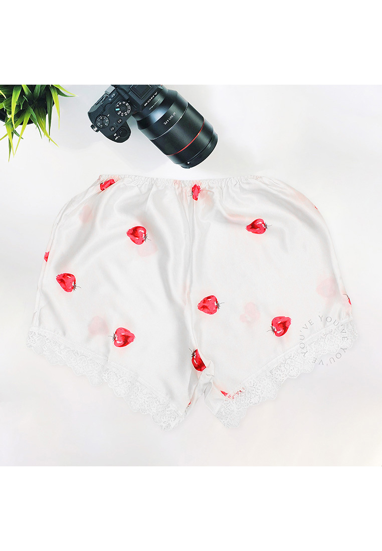 Youhave You've (YouHave) Celana Pendek Satin Celana Rumah Wanita Santai Casual Shorts Short Pants Mo