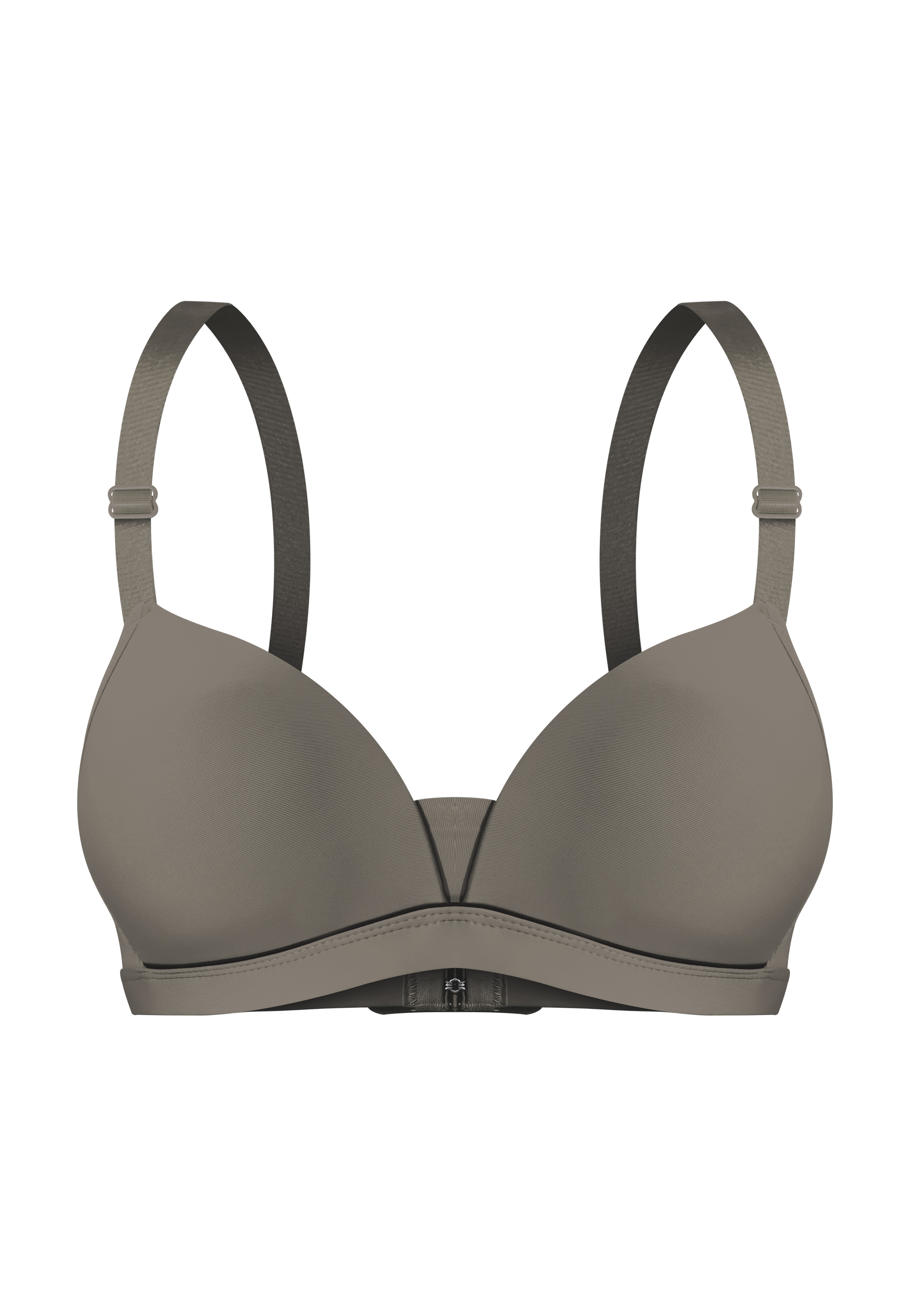 YouHave ( You’ve ) BH Bra Wanita Bahan Seamless BH Tanpa Kawat Busa Sedang PushUp Bra 3 Kaitan Bra S