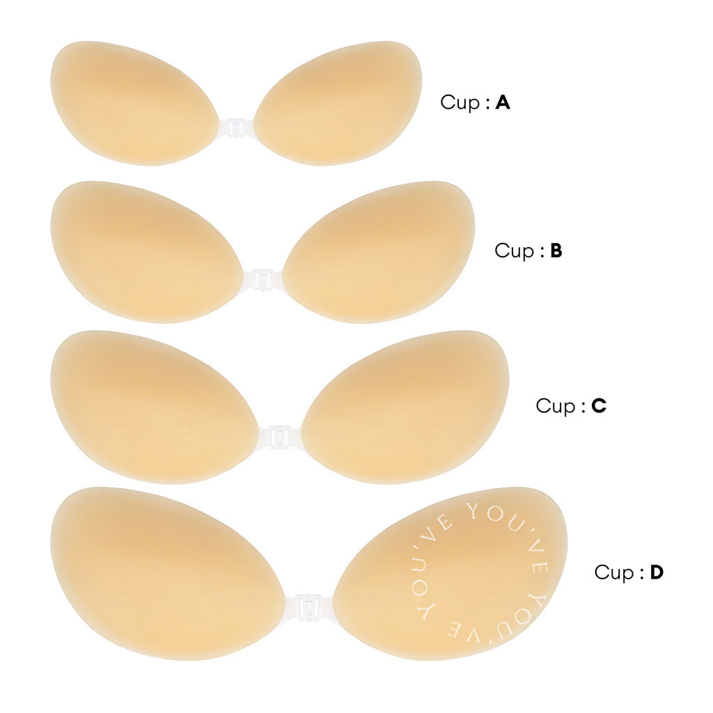 Youhave You’ve ( YouHave ) Bra Tempel Silikon BH Silicone Premium Push Up Tempel Nipple Cover Pad Le