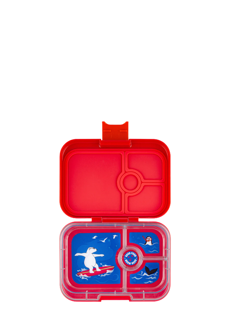 Yumbox Panino Roar Red Polar Bear - Kotak Makan - Kotak Bekal Anak dan Dewasa
