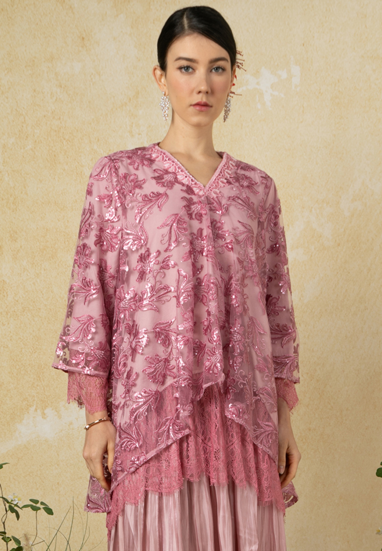 Zalia Adiratna Sequin Top