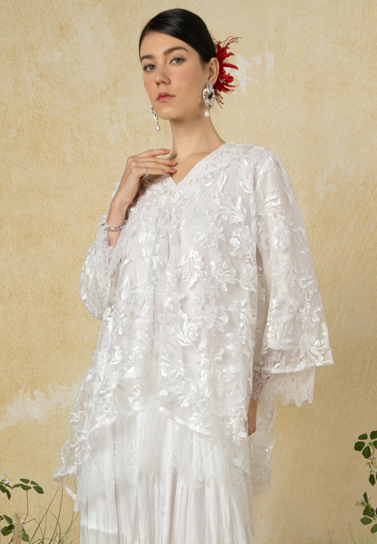 Zalia Adiratna Sequin Top