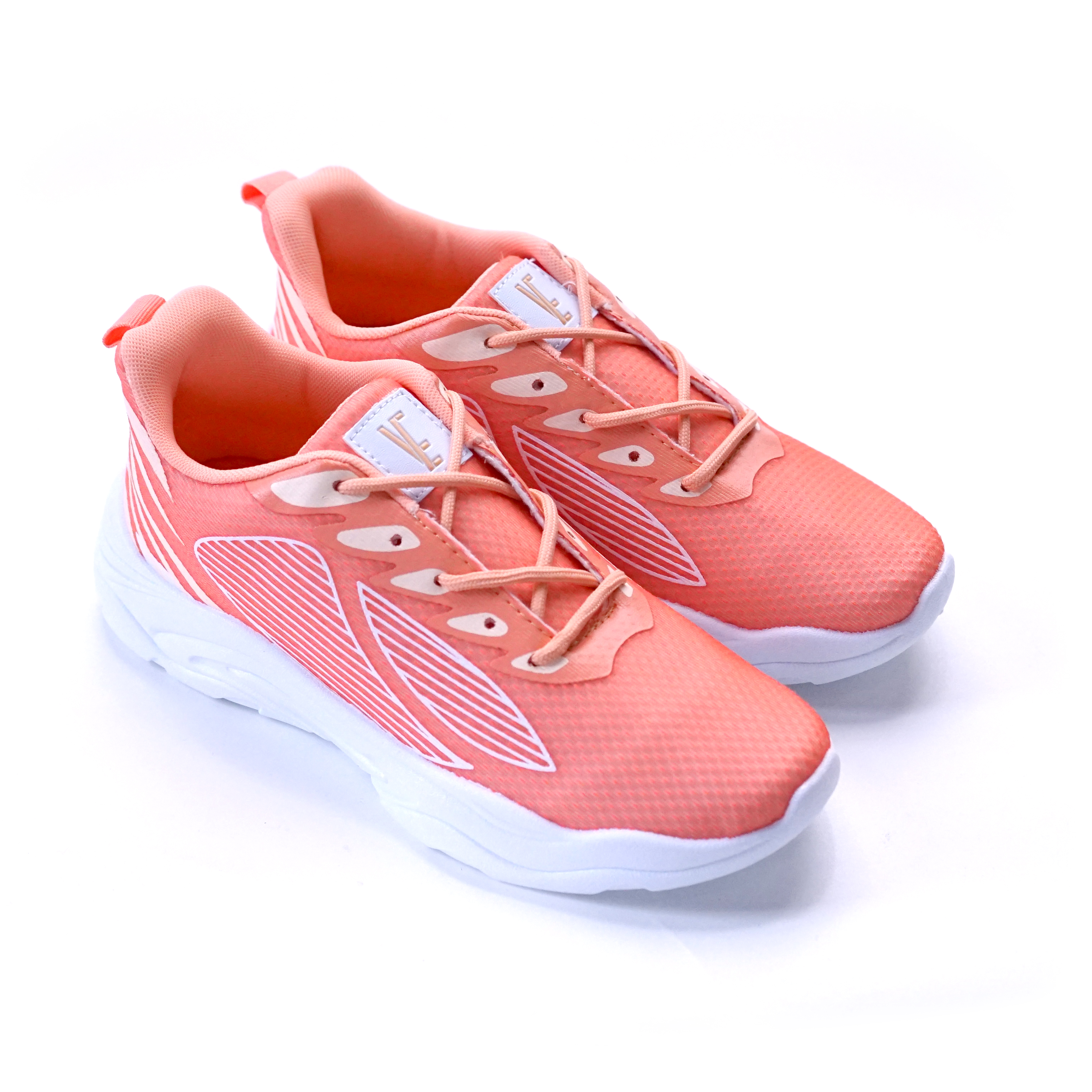 ZANDILAC LEV - SEPATU SNEAKERS WANITA DEWASA by zandilac - ORANYE/VANILLA - WI241421WD