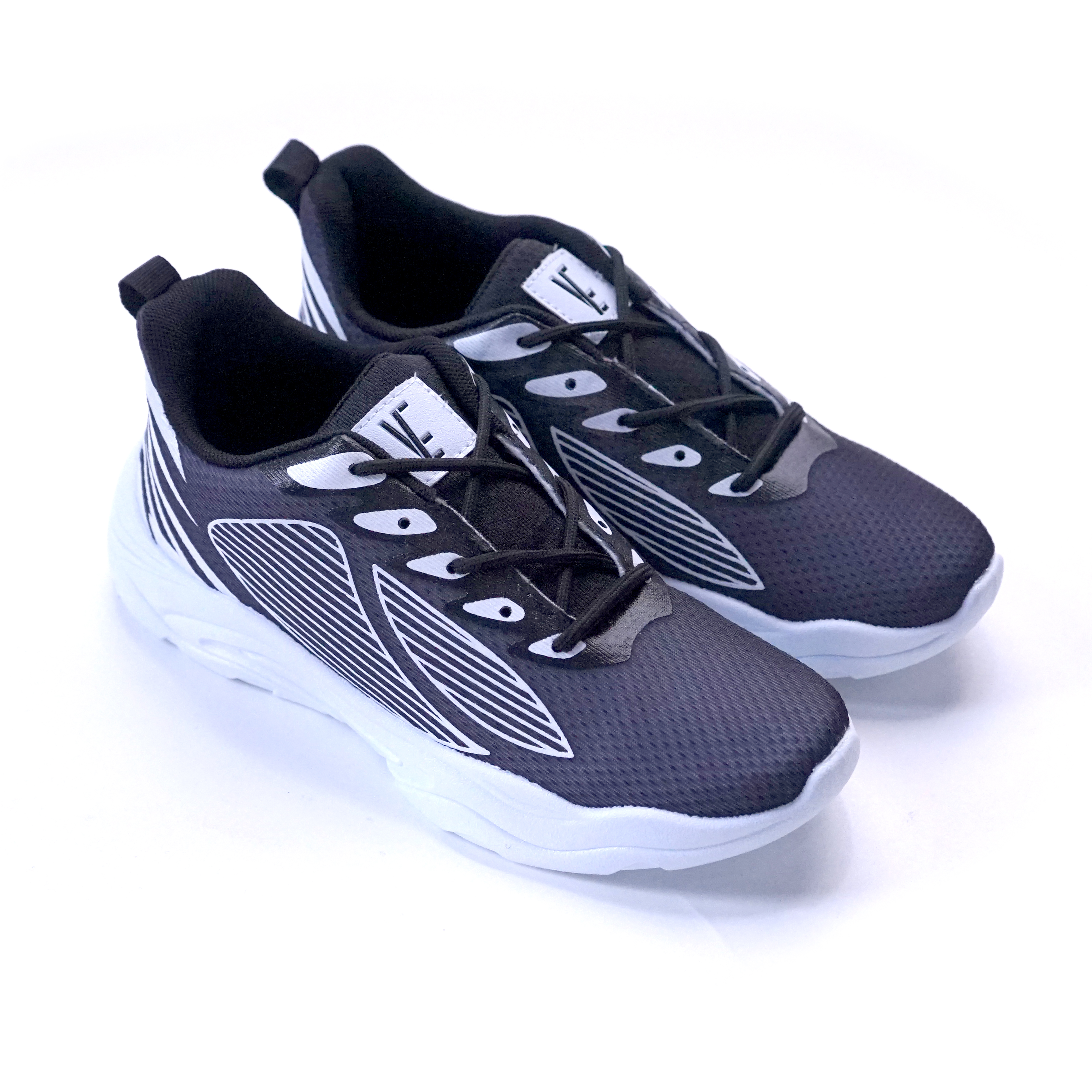 ZANDILAC LEV - SEPATU SNEAKERS WANITA DEWASA by zandilac - HITAM/PUTIH - WI241421WD