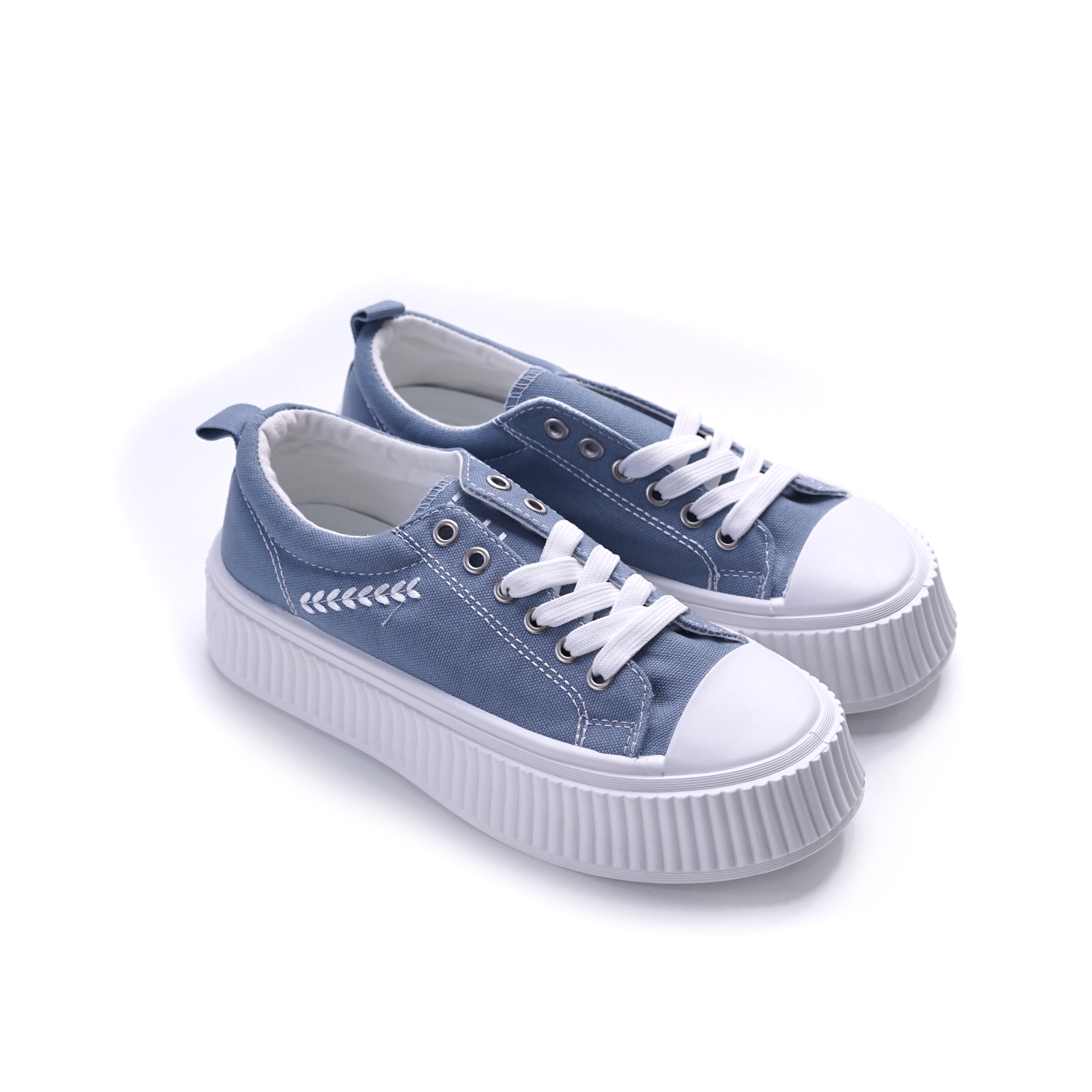 ZANDILAC LEV By Zandilac - Sepatu Sneakers Wanita Dewasa CH241272WD - BIRU  DUSK