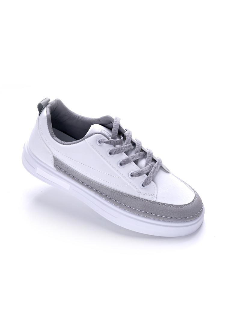 ZANDILAC CASTELLO - SEPATU PRIA DEWASA CH141903LD - PUTIH/ABU