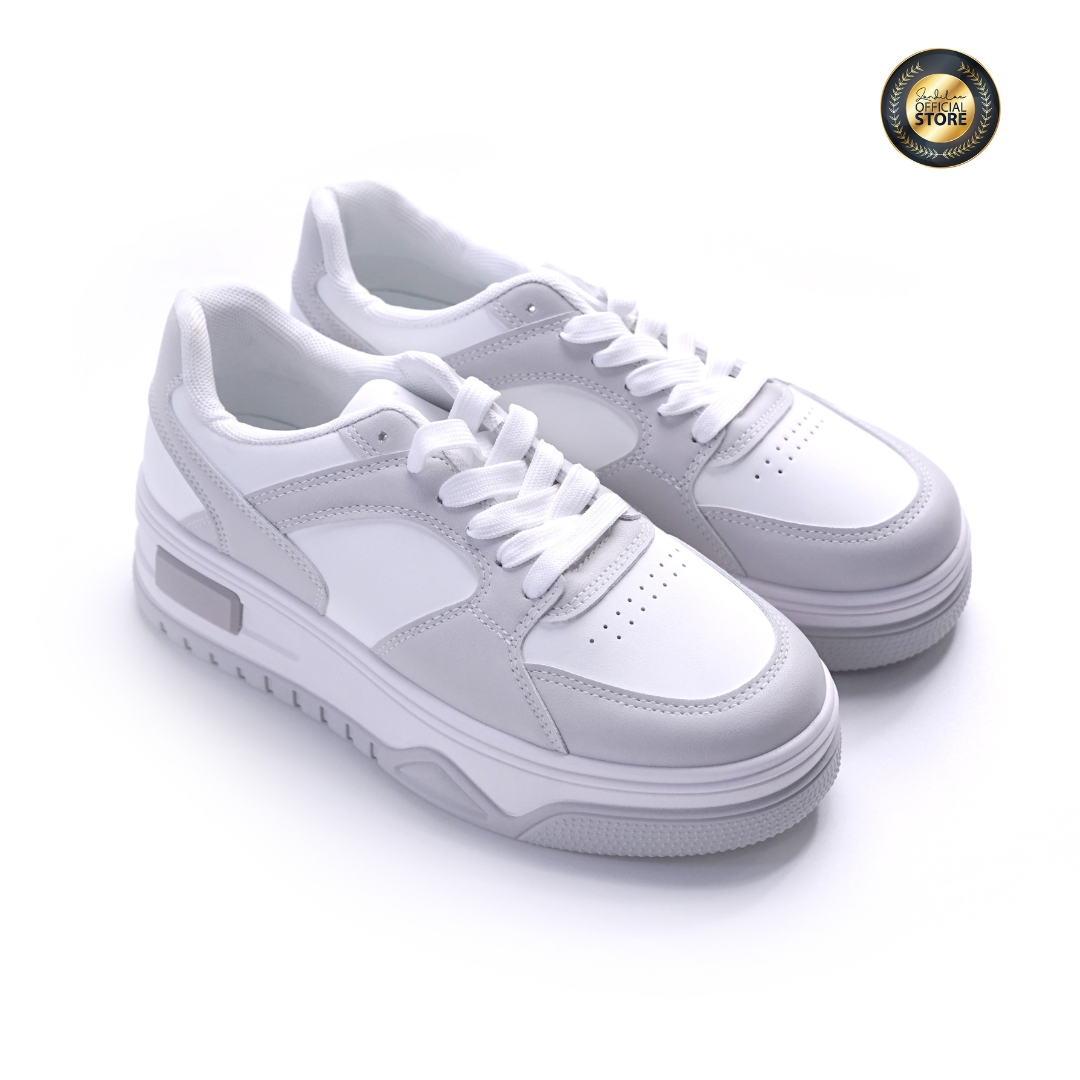 ZANDILAC LEV By Zandilac - Sepatu Sneakers Wanita Dewasa CH241334WD - ABU