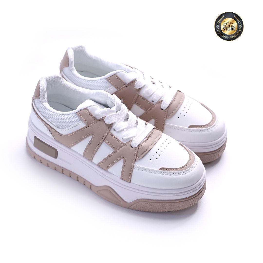 ZANDILAC LEV By Zandilac - Sepatu Sneakers Wanita Dewasa CH241321WD - COKLAT