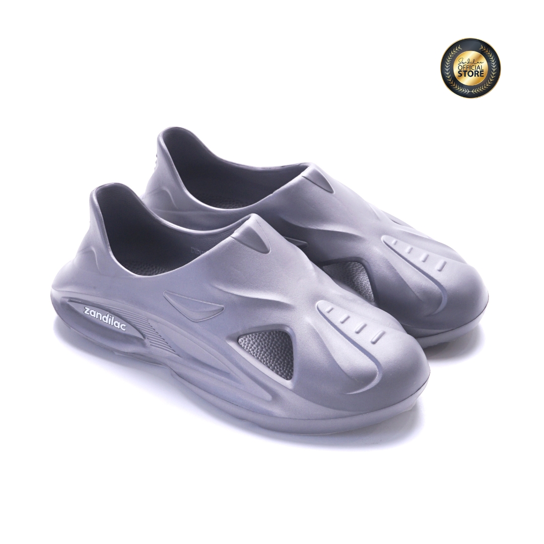ZANDILAC - SANDAL LAKI DEWASA CH122131LD sepatu karet abu tua