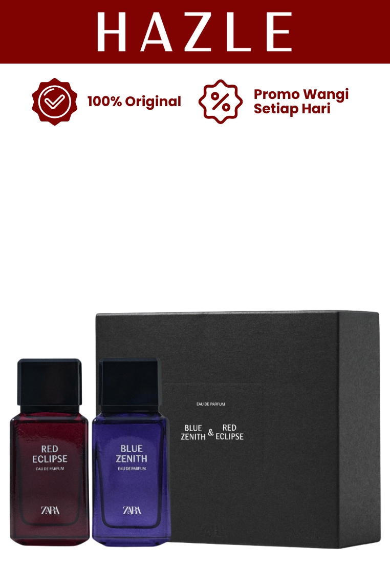 Zara Man Blue Zenith EDP + Zara Man Red Eclipse EDP Set 100 ml