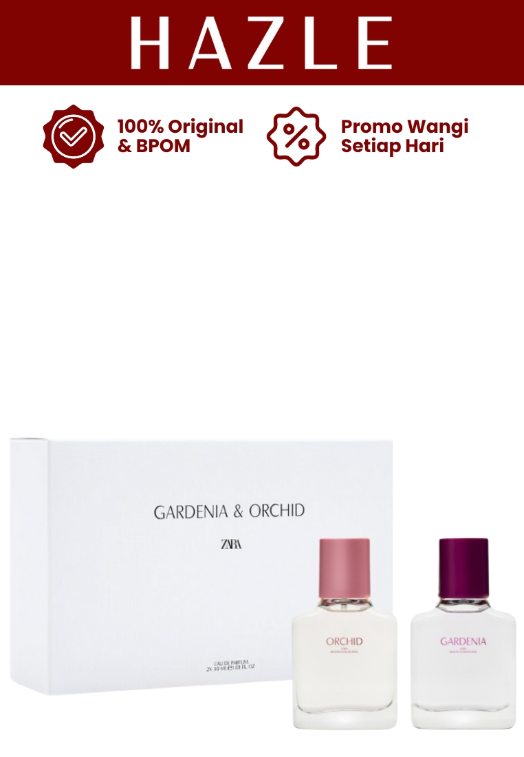 Zara Gardenia Woman EDP + Zara Orchid Woman EDP Set 30 ml