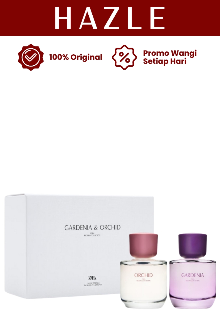 Zara Gardenia Woman EDP + Zara Orchid Woman EDP Set 90 ml