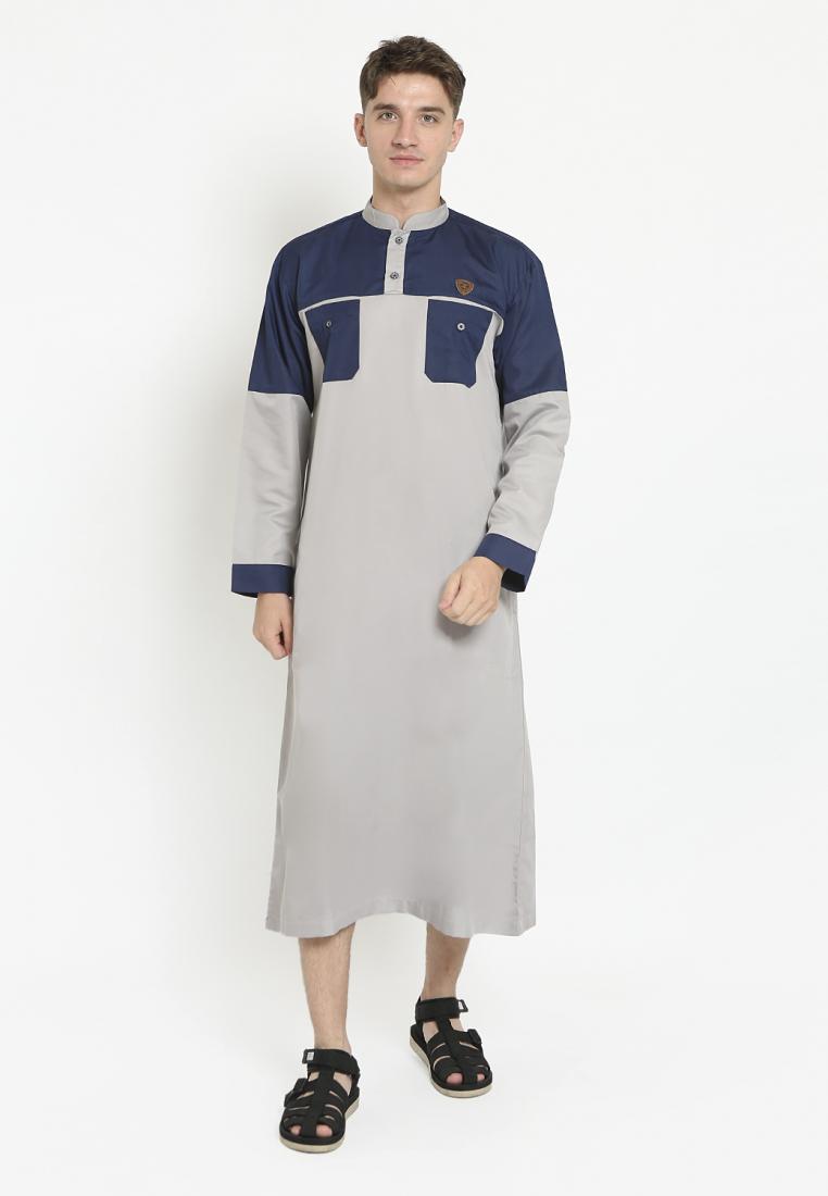 Zayidan Gamis Jubah Muslim Pria Faiz - Abu