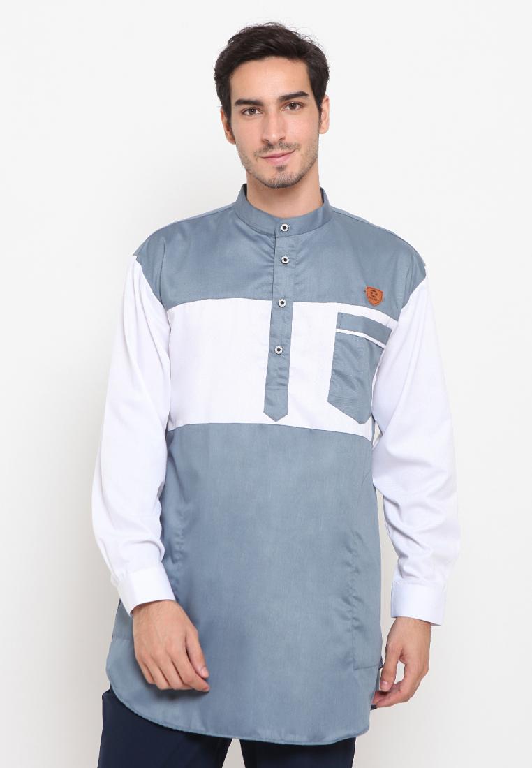 Zayidan Baju Koko Gamis Muslim Pria Zaid - Abu