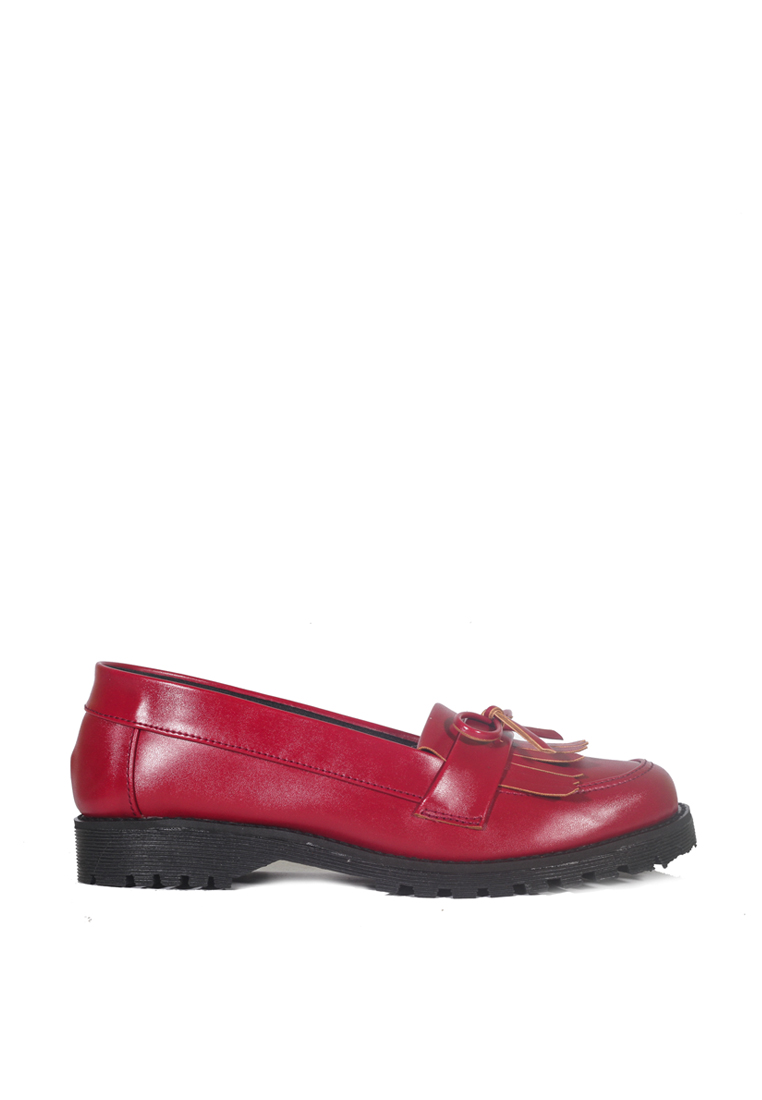 Zensa Footwear Victoria Maroon Pantofel Shoes