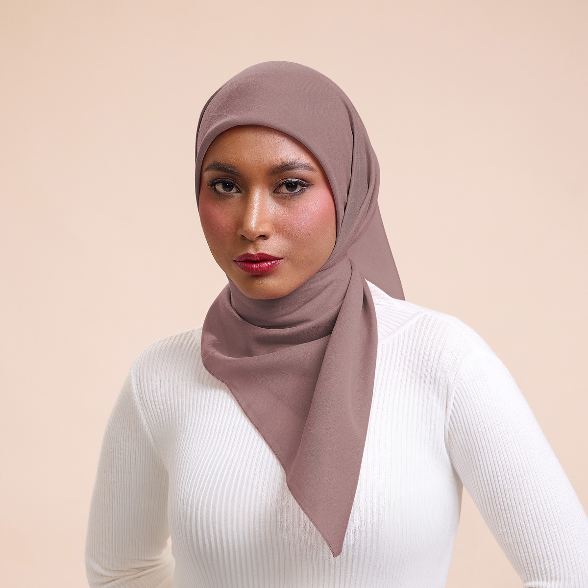 ZM Zaskia Mecca - Shera Penny Hijab Ultrafine Voal Shiny - Kerudung Segi Empat Wangi Premium