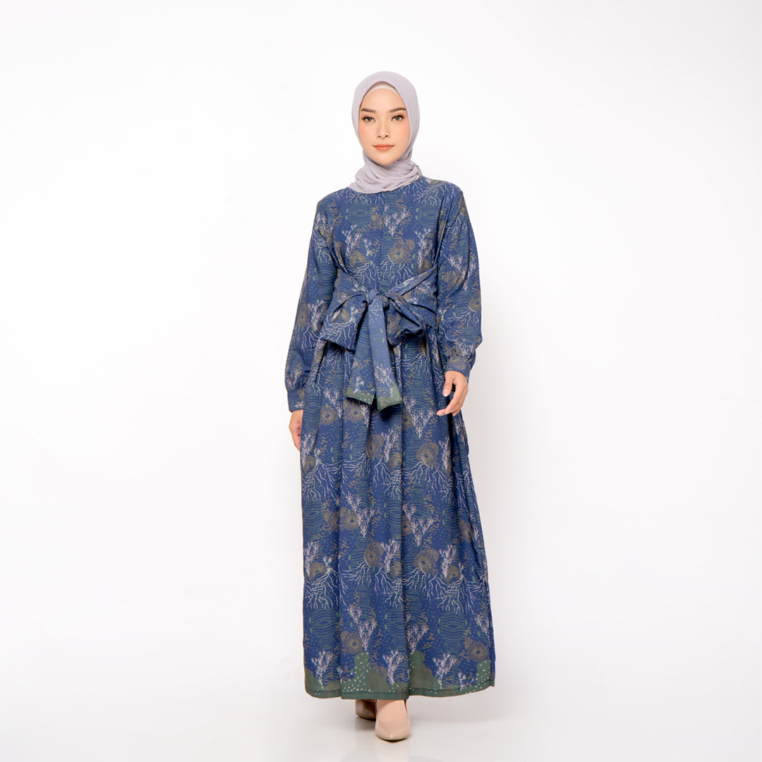 ZM Zaskia Mecca - Chaty Blue Gamis - Jelita Indonesia - Edisi Likupang